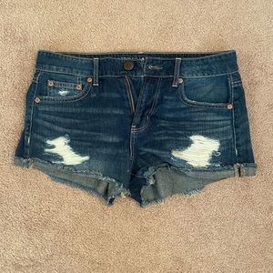 American eagle jean shorts